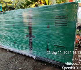 Vỏ cách âm máy phát điện Cummins 550 Kva (QSX15)